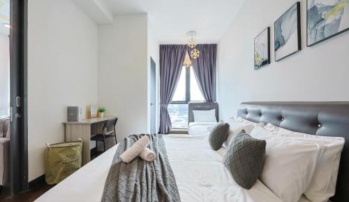 Two-Bedroom Apartment with Pool View