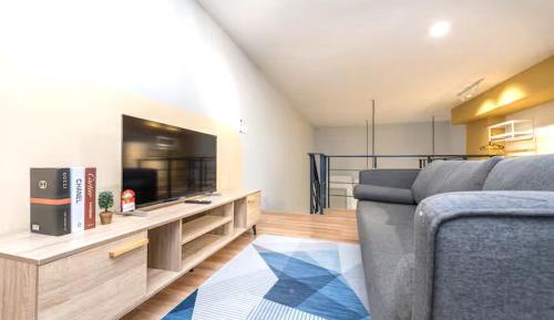 Two-Bedroom Loft Apartment