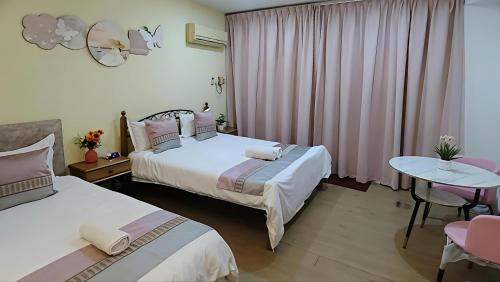Two-Bedroom Apartment with Balcony