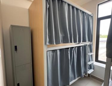 Bunk Bed in Male Dormitory Room 