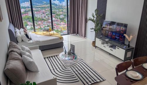 Two-Bedroom Apartment with Balcony