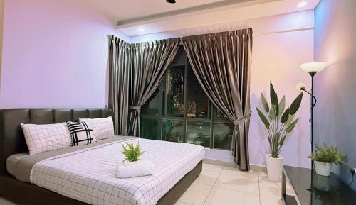 Two-Bedroom Apartment with Balcony