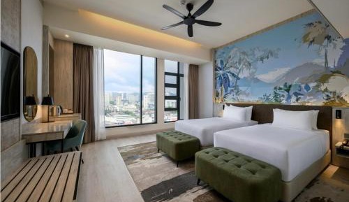 Cecil Twin Bed , City/ Bridge View