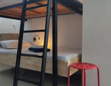 Bed in Male Dormitory Room