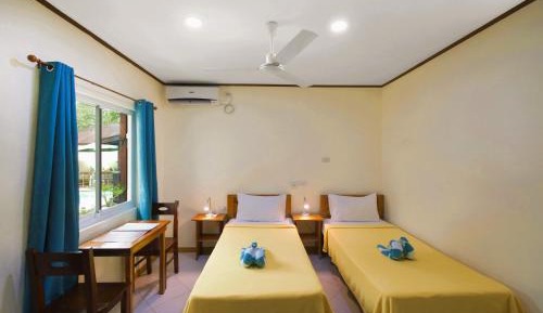 Double or Twin Room with Pool View