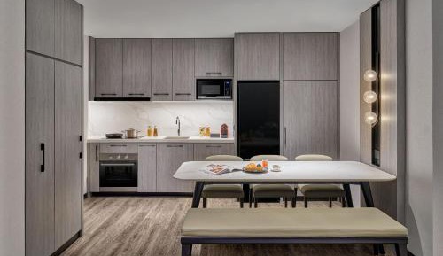 Two-Bedroom Apartment with One King and Two Twin Beds - Two Bathrooms