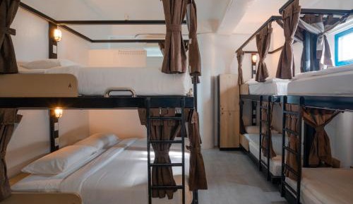 Bed in 12-Bed Mixed Dormitory Room