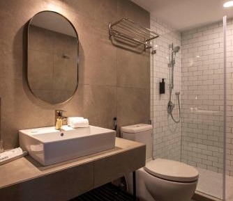 Family Room with Bathroom