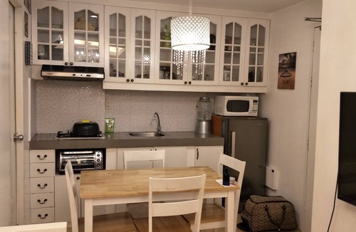 Valenzuela Condo | Rustic style Bi-level condo unit Manila Valenzuela