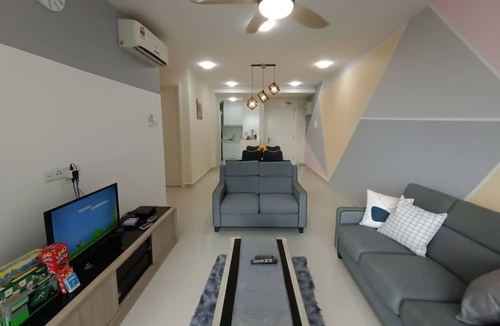 Medini Apartment | Medini Signature@3min to legoland, 2BR 7PAX@ 100mbps wifii
