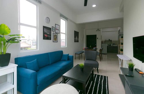 George Town Apartment | GreyWalls Scandinavian House by Sanguine