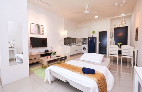 Taman Abad Condo | My Home is a Studio unit,the whole unit is private for you when you staying.