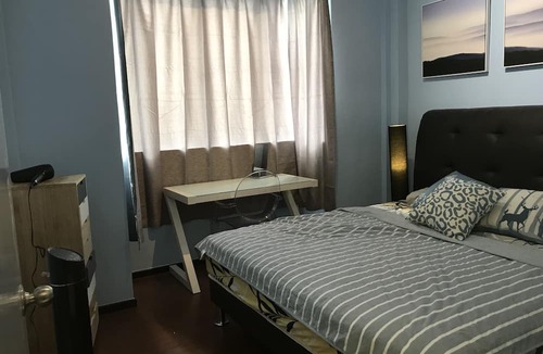 Penampang Condo | Blue theme homestay 蓝主题房 @ Bundusan Apartment