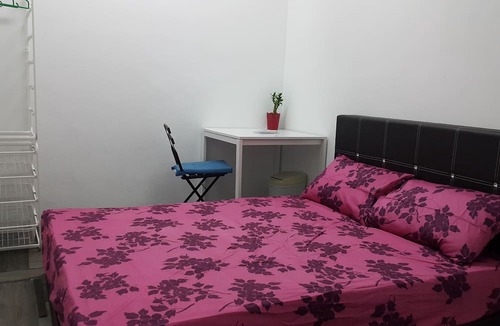 Klang Sentral Apartment | designer cozy spacious kitchen and living hall apartment