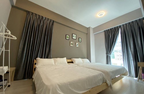 Kampung Sembulan Apartment | Sutera Avenue@[JiYun@吉云] # New & Modern homestay# 2bedr#up to 10pax#city centre