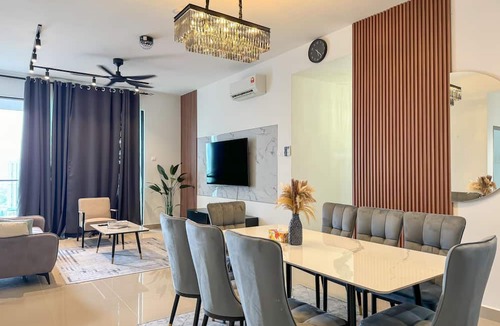 Kuala Lumpur Apartment | AJ Suites by Rilaks, 3 Bedrooms 3 Baths for 7 Guests in KL North