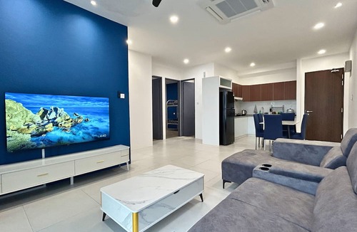 Taman Liong Seng Apartment | The Podium 3bdr 2bth 6-8 Pax Apartment Homestay Near City