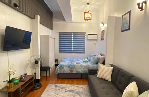 North Reclamation Area Condo | Beautiful studio condo with AC in fabulous Cebu City