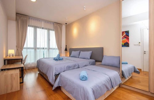 Nusajaya Apartment | 1BR Apt Puteri Harbour Legoland, Free Parking