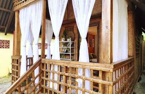 San Pedro House | Amwani Garden Pool & Kubo Tent Rental