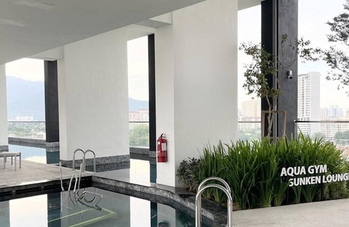 Jelutong Apartment | 2BR Urban Suites by Cathca #TopFacilities #SelfCheck-in