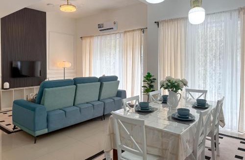 Larut House | Modern European Terrace House for Family Stay with Free WiFi & Netflix near Taiping Lake Garden Zoo