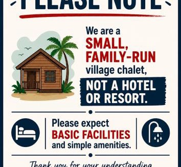 Tioman Island Ski Chalet | SPC or SP Barakah at ABC Air Batang Village