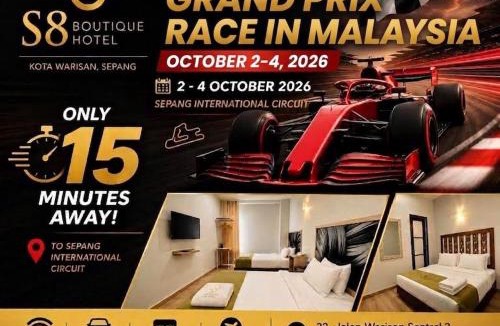 Kota Warisan Hotel | S8 Boutique Hotel near KLIA 1 & KLIA 2