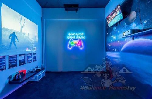 Kuala Lumpur Apartment | KL Town Homestay 16 Pax - Karaoke, VR & Racing Games