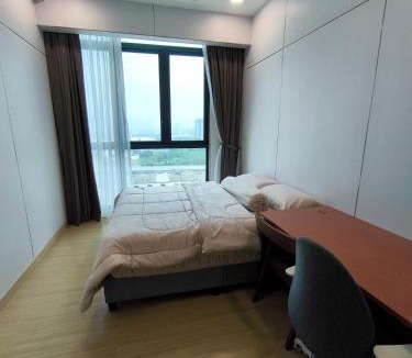 Kuarters Kampung Pandan Apartment | KL View 3BR Minimalist Apartment