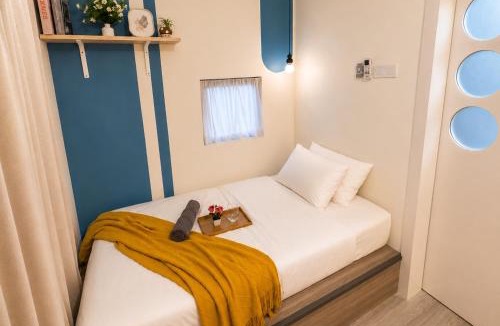 Taman Kolej Perdana Apartment | Aesthetic Cozy 1BR near UTM for 3-4 Pax