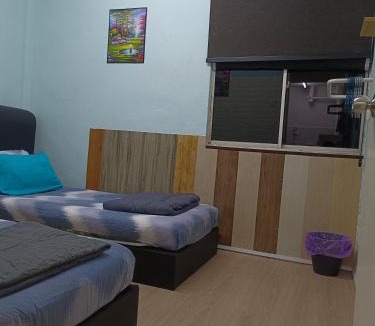 Kluang Apartment | Kluang Countryside Scenery NO LIFT SECOND FLOOR#NETFLIX#RETRO GAME