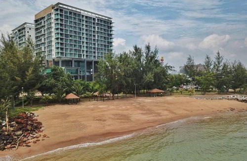 Kampung Bahasa Kapor Apartment | D'Wharf PD 3BR Seaview Duplex Suite - Next Lvl Homestay