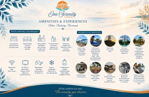 San Juan Villa | Luxury 1BR Villa - One Serenity by Sab & Syd
