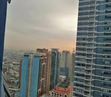 San Antonio Apartment | Hotel Ambiance AIR Ayala Makati Balcony Netflix