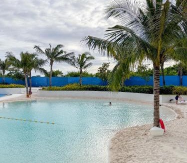 San Fernando Apartment | Beach Resort Condo Wave Pool Fast Wifi and PS5