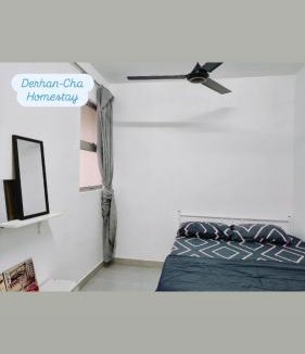 Pulau Sebang Apartment | Derhan-Cha Homestay near Afamosa WaterparklHonda free WIFI