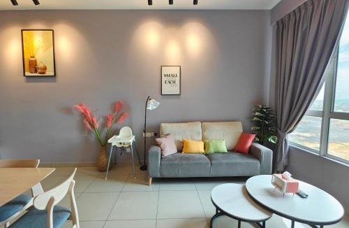 Malacca City Apartment | Pet Friendly 8 min Jonker Street, 2 day stay -20 Percent 5pax , Free Netflix 1 Carpark