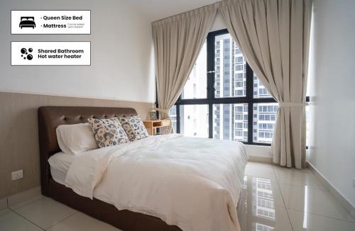 Gelang Patah Apartment | Eco Nest at Eco Botanic, 2km to Legoland Malaysia, 200 Shops Downstairs, 7Pax, Johor Bahru