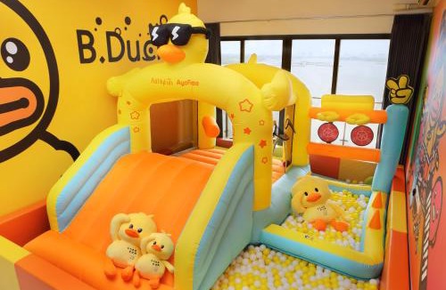 Central District Apartment | Naughty Castle Playground & Ball Pool
