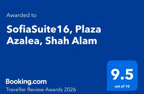 Seksyen 14 Apartment | SofiaSuite16, Plaza Azalea, Shah Alam
