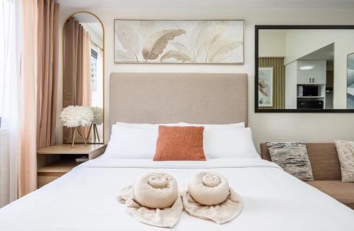 Lahug Apartment | Cozy & Modern Studios near Cebu IT Park - Pool, Gym