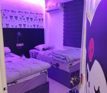 Si Rusa Apartment | Kuromi Homestay Port Dickson Ground Floor