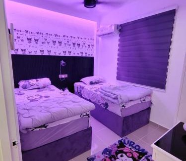 Si Rusa Apartment | Kuromi Homestay Port Dickson Ground Floor