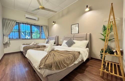 Simee Apartment | Ruyu 44 TownVilla 5R4B 18pax Bbq KTV Pool Table