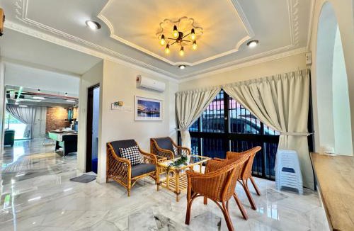 Simee Apartment | Ruyu 44 TownVilla 5R4B 18pax Bbq KTV Pool Table