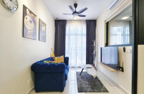 Masai Apartment | Cat Theme, Seri Alam 5min to Regency & Pasir Gudang Hospital, 4pax Offer 20 Rebate for 3day Stay, Free Netflix 1 Carpark I Malay Friendly