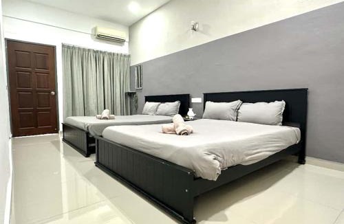 Central Seberang Perai House | Modern Cozy Sweet House 4 ROOM 10pax@ALMA BM