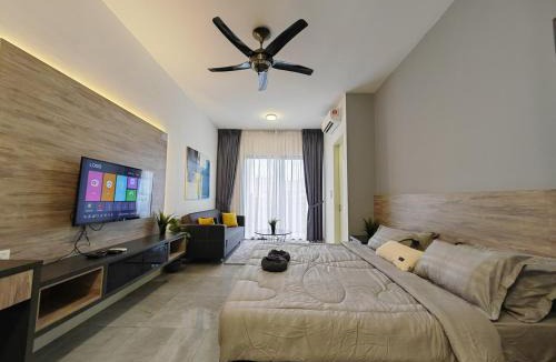 Taman Melaka Raya Apartment | Mykey Imperio B-29-13 Melaka City Couple Room