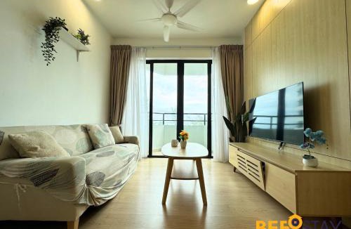 Tanjung Kling Apartment | Melaka Mutiara Beach Resort Sea View 6PAX NEW